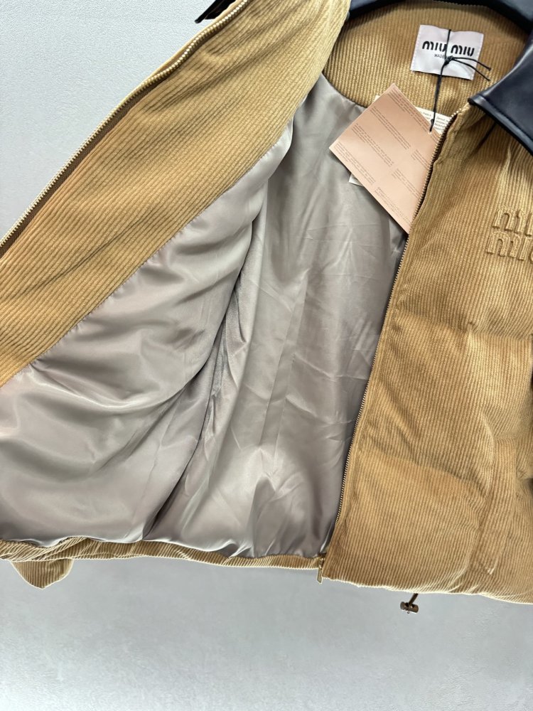 Вельветовая jacket from leather collar фото 4