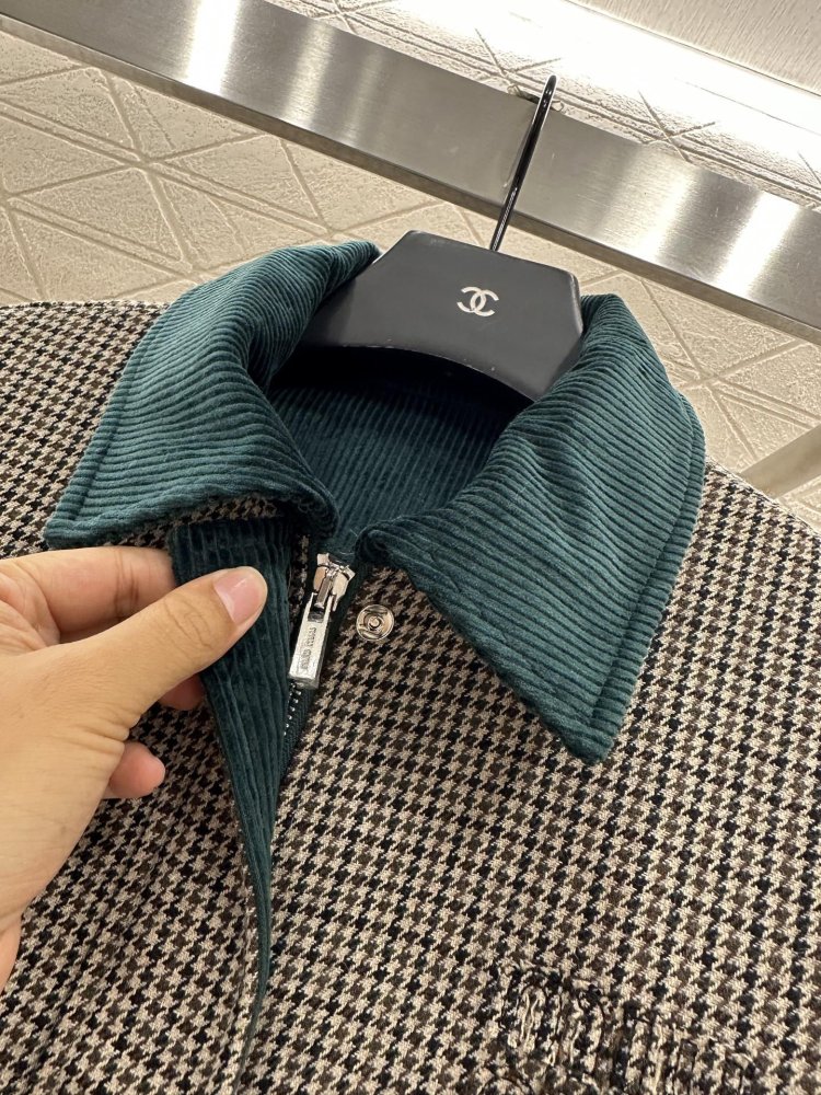 Вельветовая куртка в стилі печворк фото 7