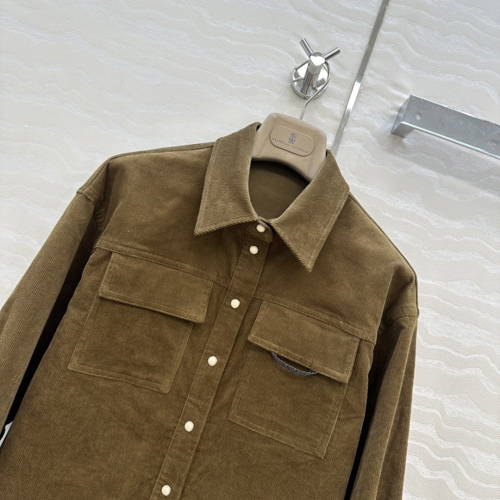 Вельветовая рубашка женская фото 2