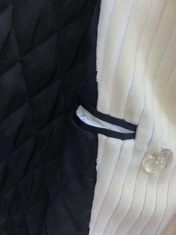 Вельветовое coat from fur collar фото 6