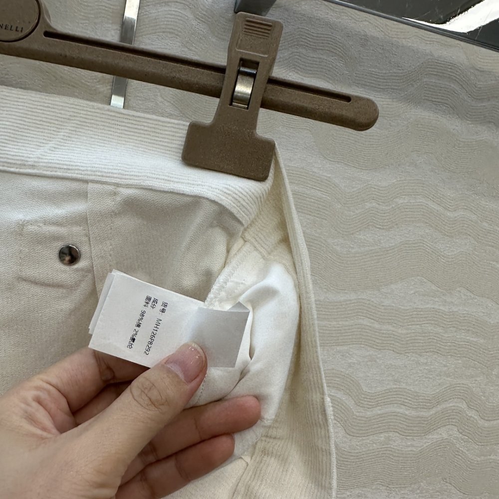 Вельветові брюки прямого крою фото 6