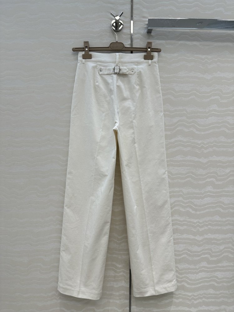 Вельветові брюки прямого крою фото 8