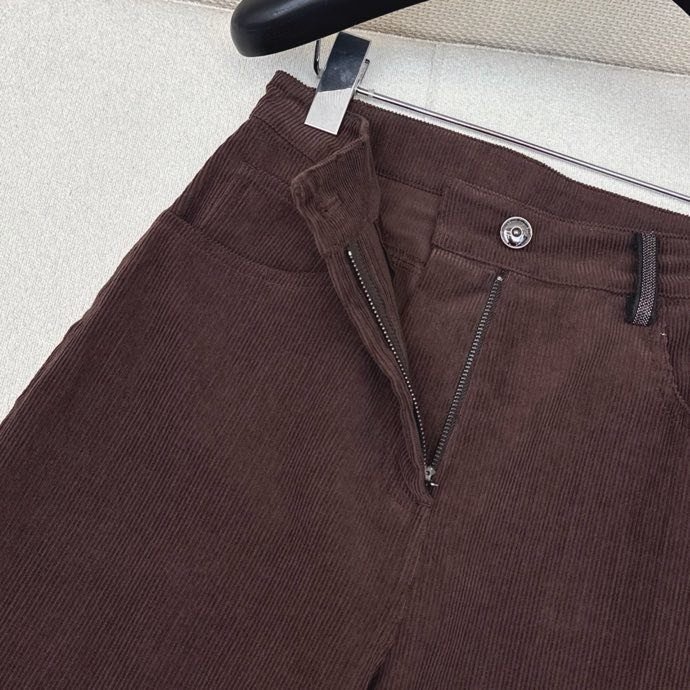 Вельветовые брюки женские фото 5