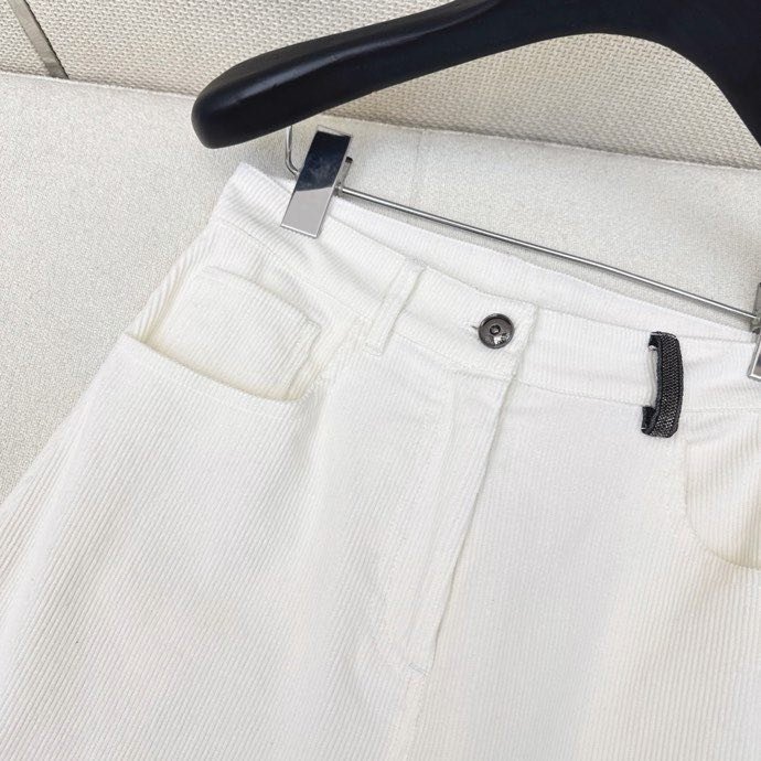 Вельветовые брюки женские фото 6