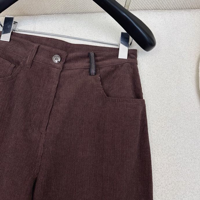 Вельветовые брюки женские фото 6