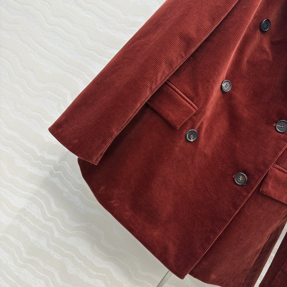 Вельветовый блейзе женский фото 4