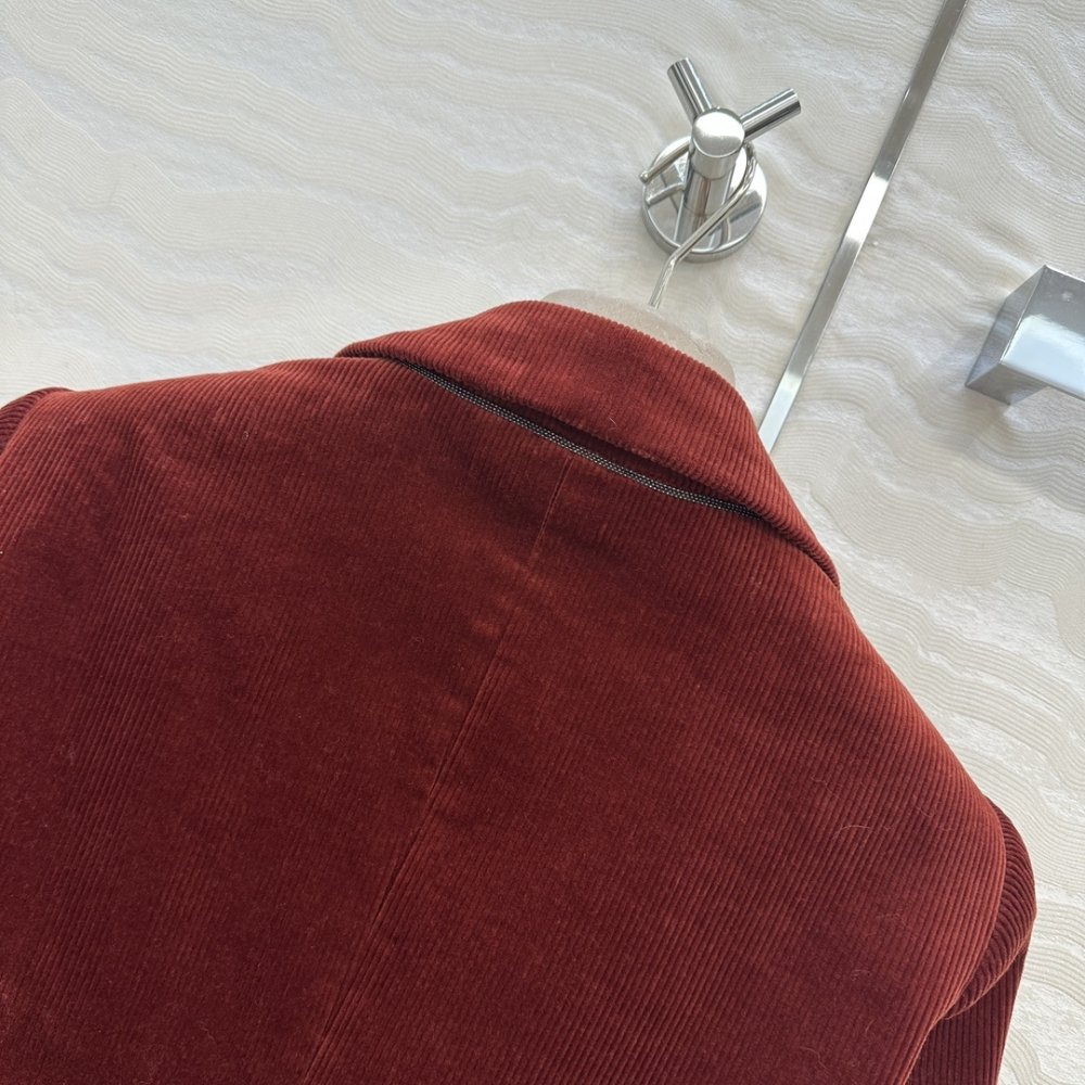 Вельветовый блейзе женский фото 9