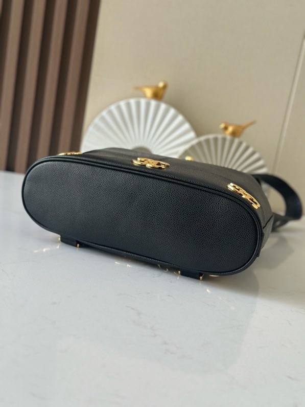 Винтажный кожаный рюкзак Double C 31 см фото 5