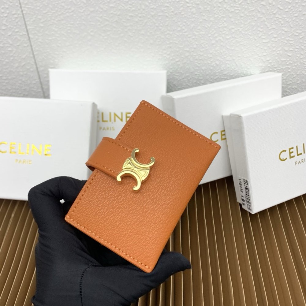 Business card holder ACCORDEON of soft grained cow skin фото 3