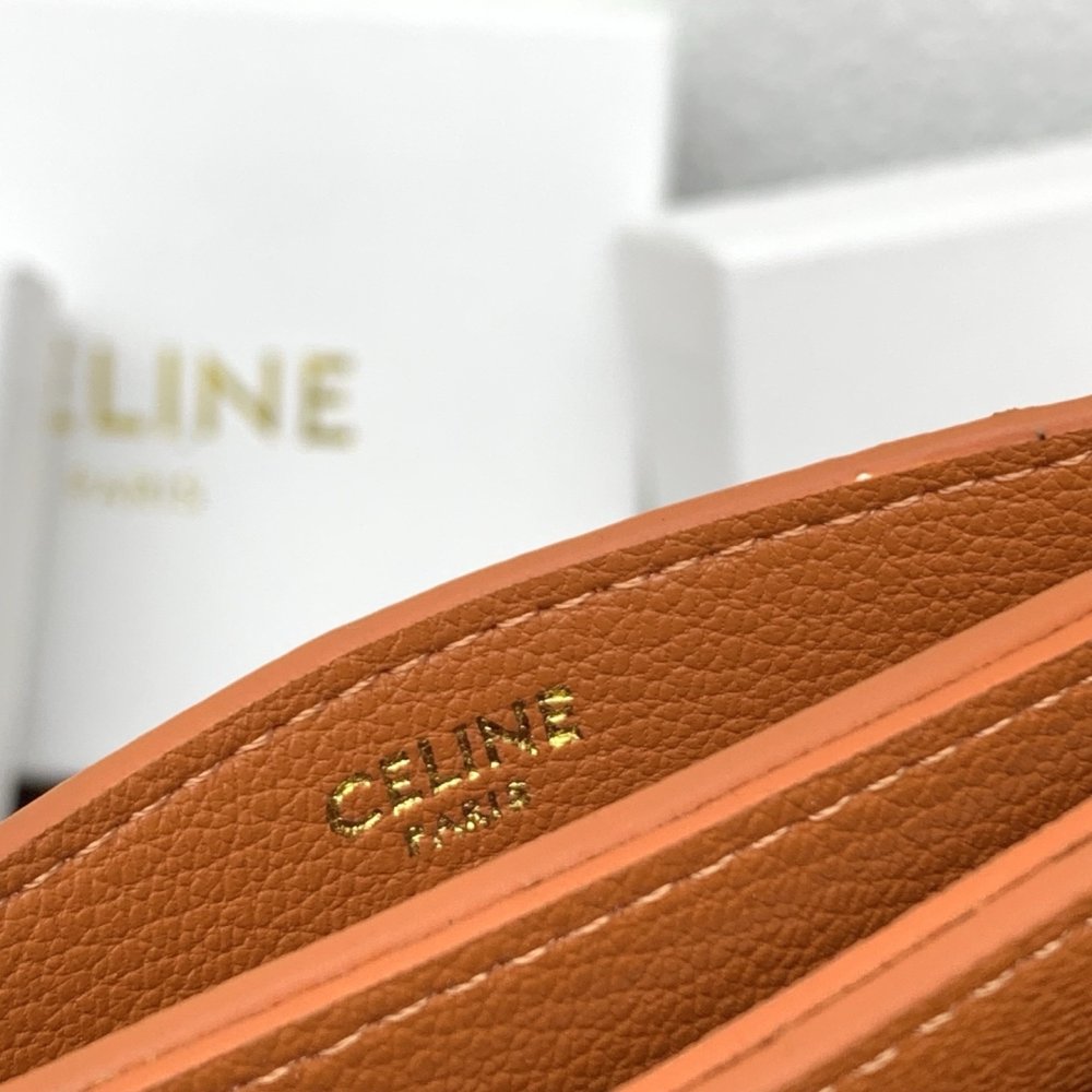 Business card holder ACCORDEON of soft grained cow skin фото 8