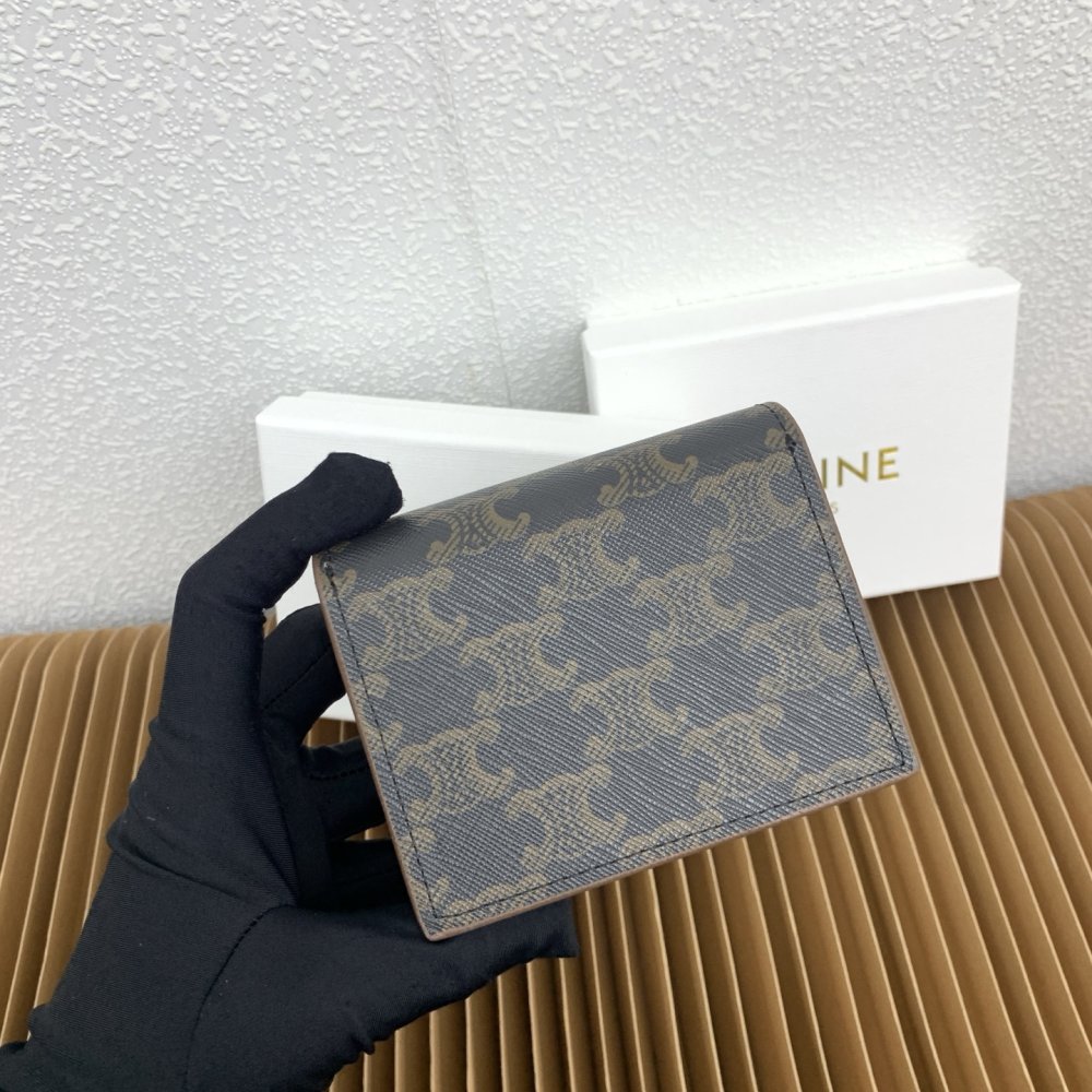 Business card holder TRIOMPHE leather фото 4