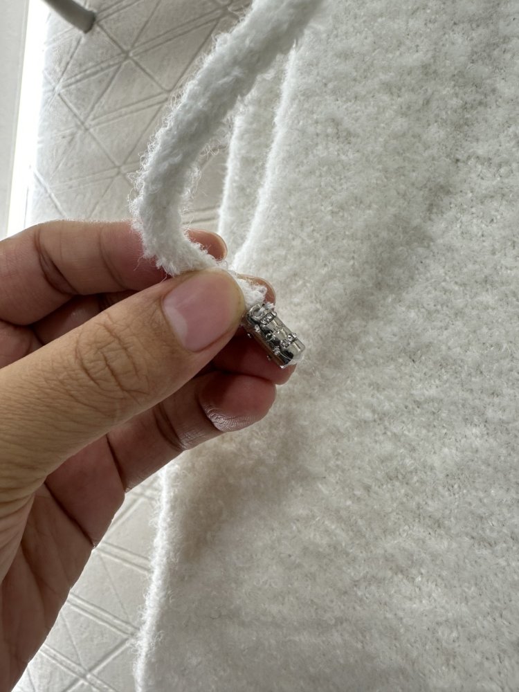 Вязаная куртка с капюшоном на молнии фото 8