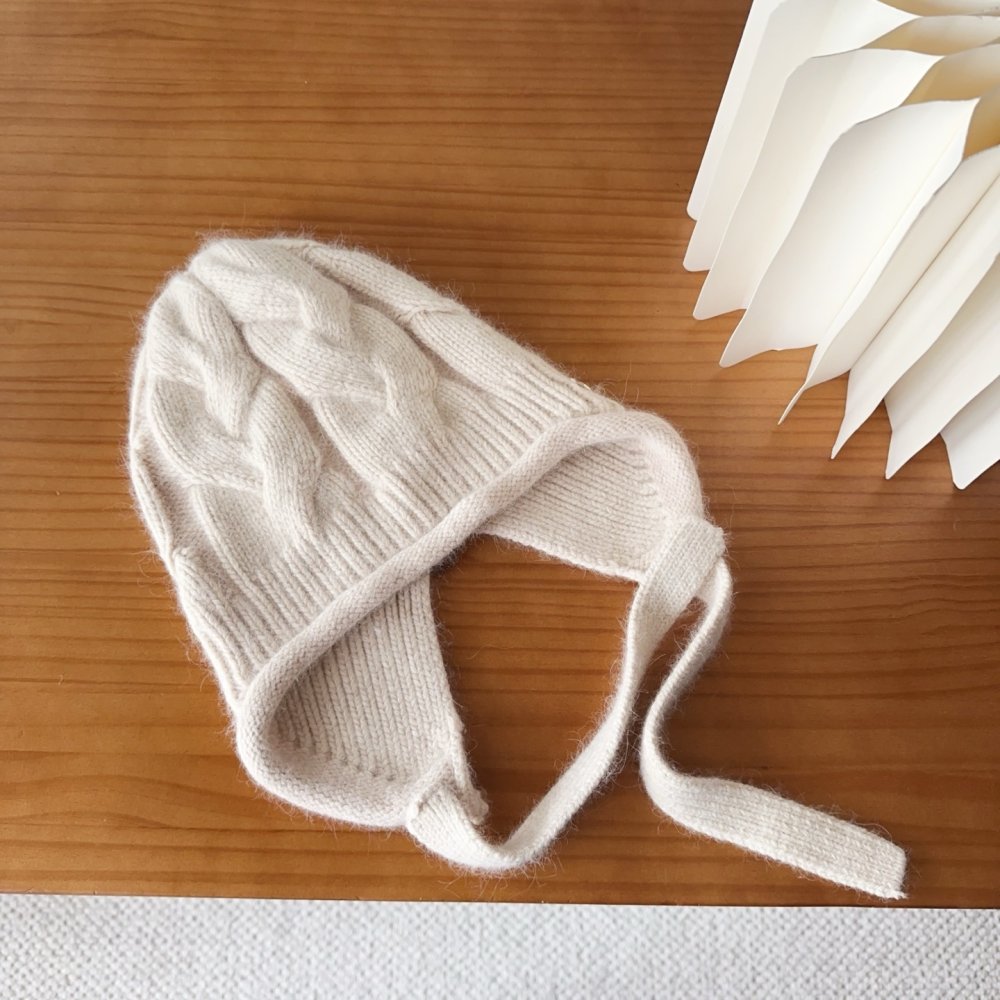 В'язана вовняна шапка фото 6