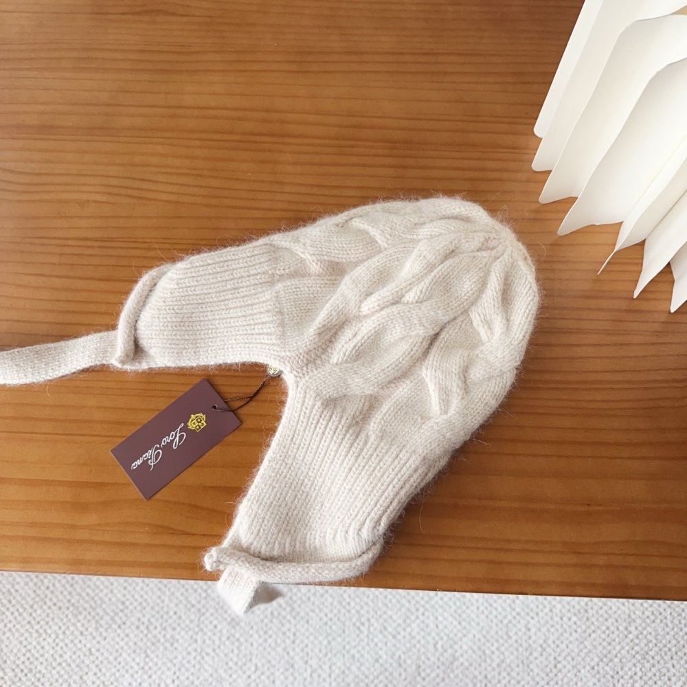 В'язана вовняна шапка фото 9