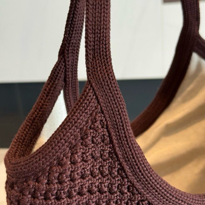 В'язана сумка тоут 35 см фото 2