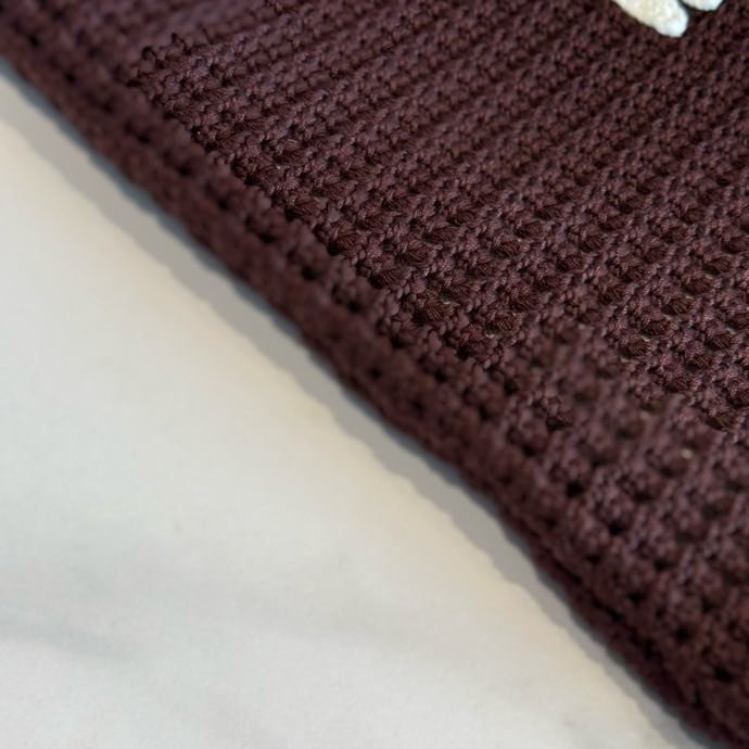 В'язана сумка тоут 35 см фото 5