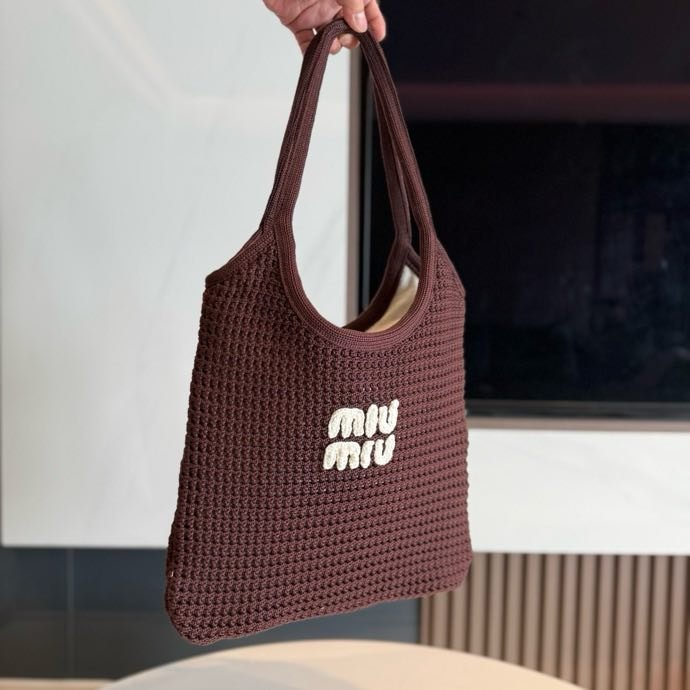 В'язана сумка тоут 35 см фото 8