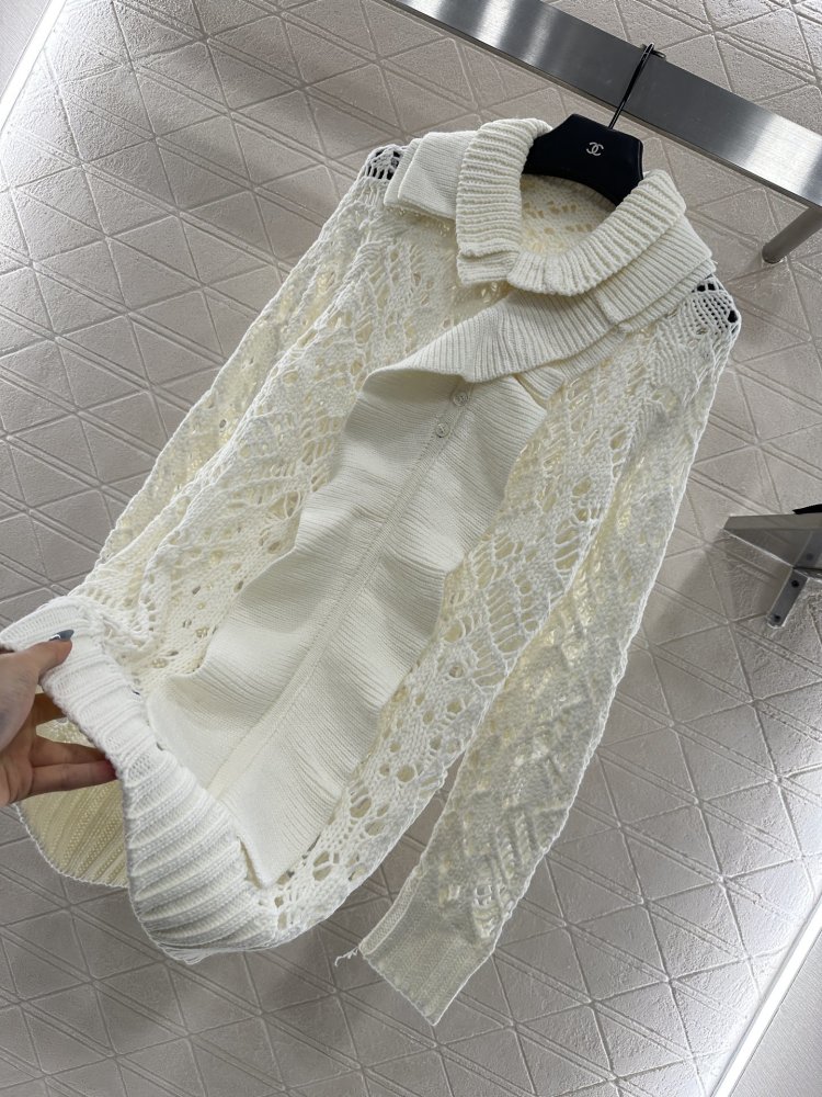 Вязаное кружевное платье фото 7