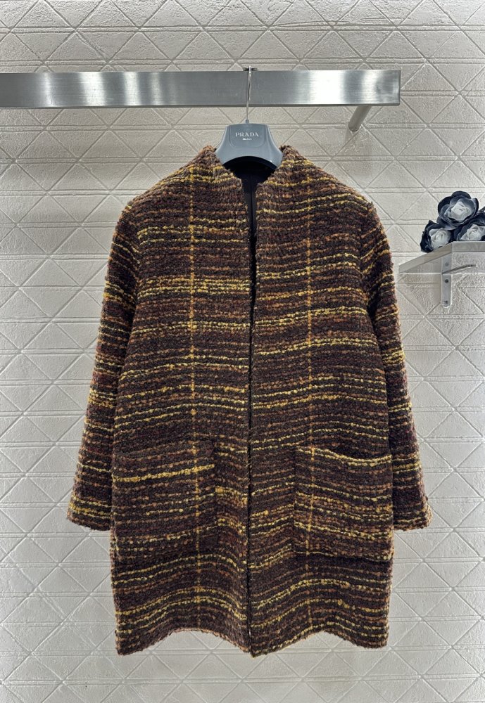 Вязаное wool coat secondary length