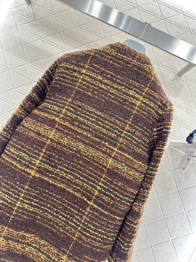 Вязаное wool coat secondary length фото 4