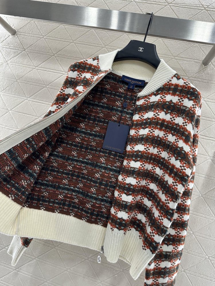 Вязаный кардиган на молнии фото 3