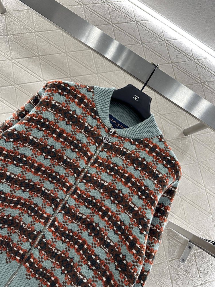 Вязаный кардиган на молнии фото 3