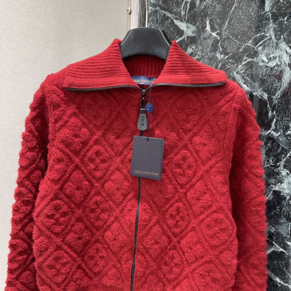 Вязаный кардиган на молнии фото 3