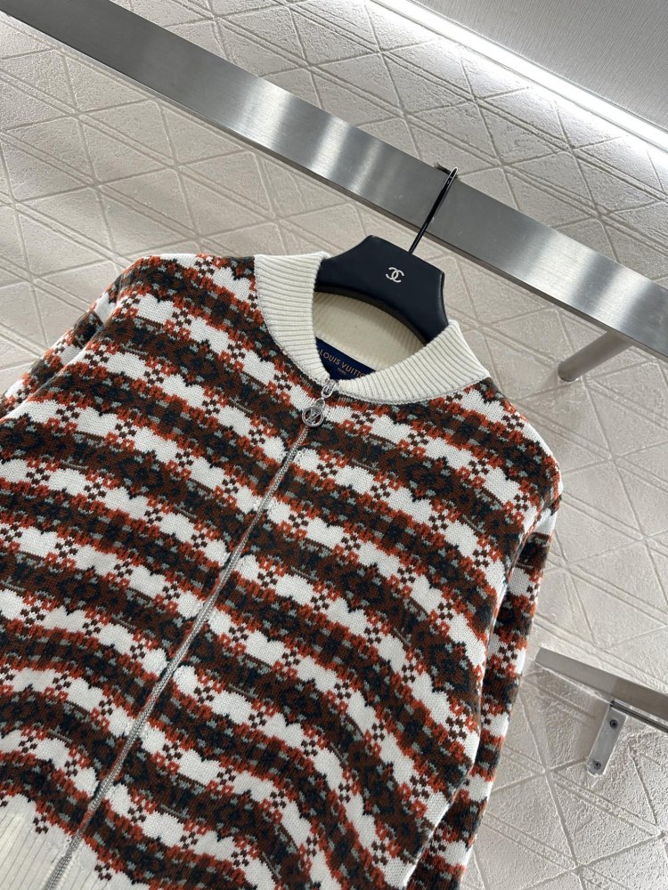 Вязаный кардиган на молнии фото 4