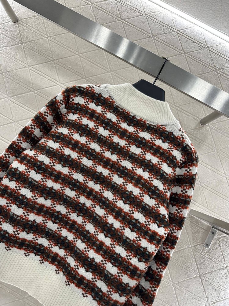 Вязаный кардиган на молнии фото 5