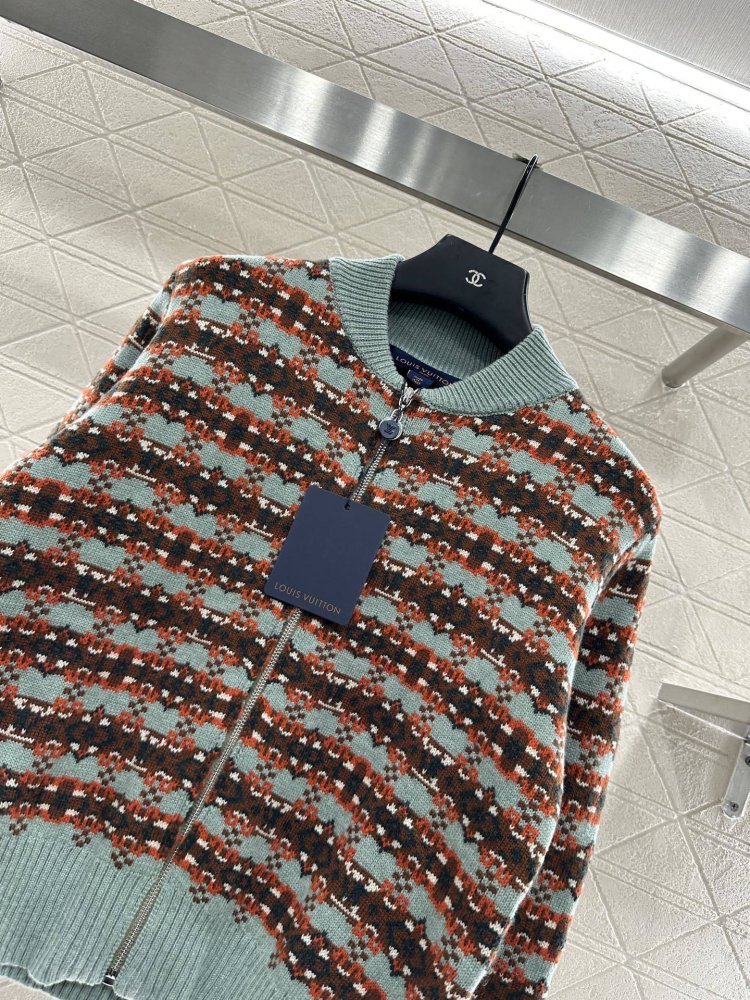 Вязаный кардиган на молнии фото 7