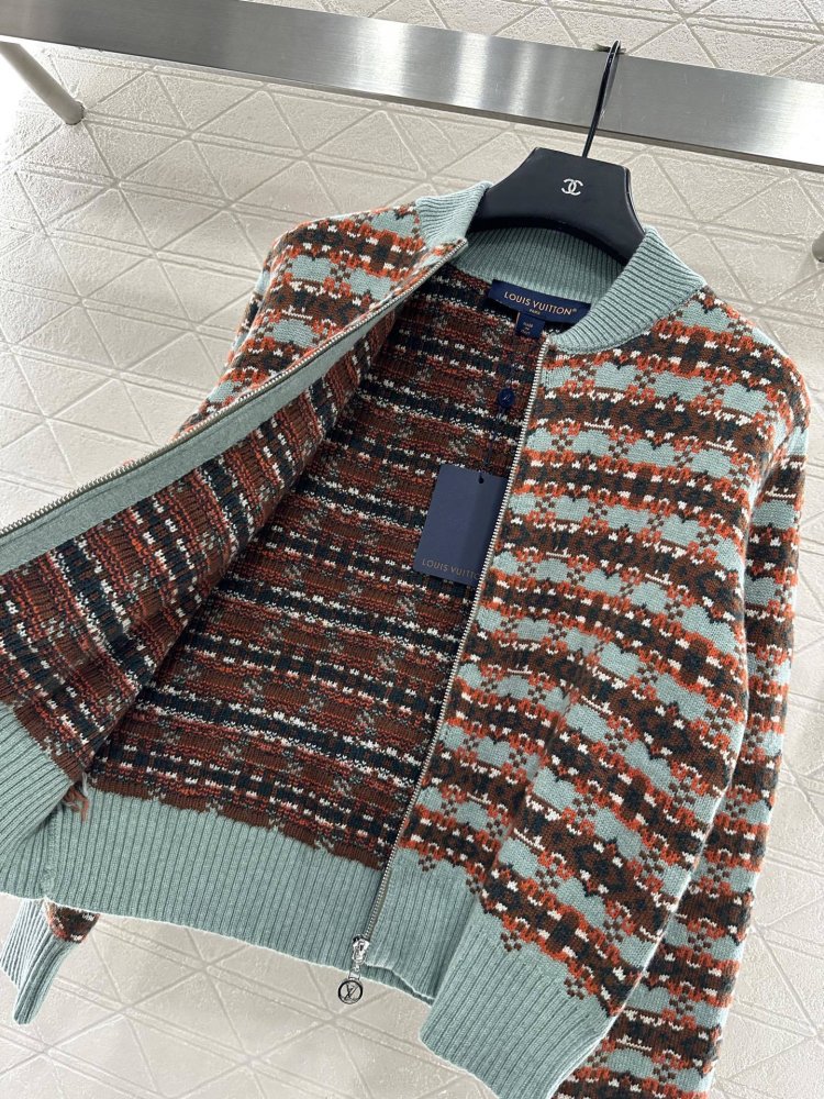 Вязаный кардиган на молнии фото 8