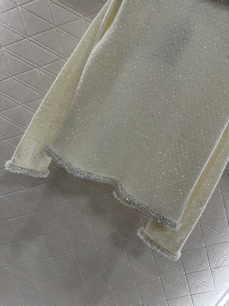 Вязаный кардиган с бисером фото 8