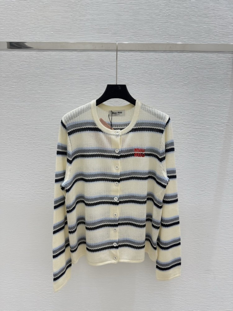 Вязаный кардиган с длинными рукавами фото 2