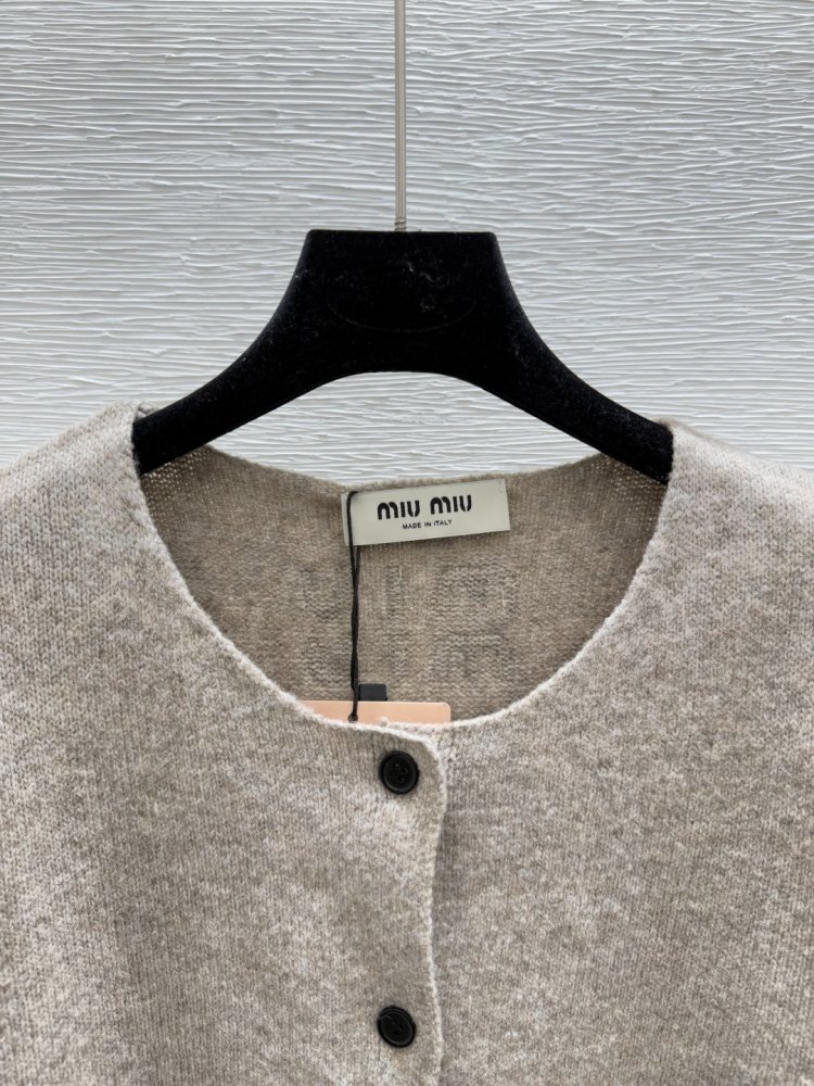 Вязаный кардиган с длинными рукавами фото 3