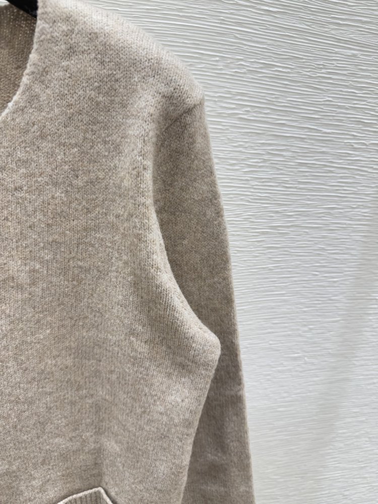 Вязаный кардиган с длинными рукавами фото 5