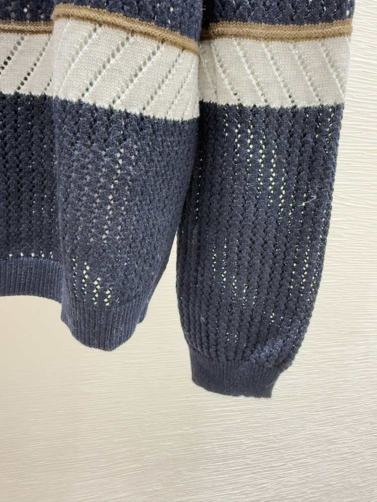 Knitted cardigan from long sleeves фото 7