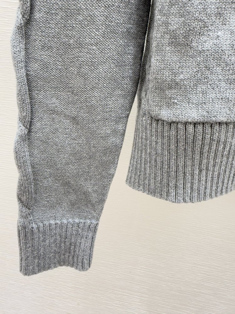 В'язаний кардиган з довгими рукавами фото 8