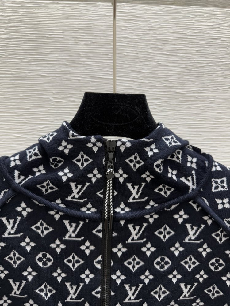 Вязаный кардиган с капюшоном и длинными рукавами фото 3