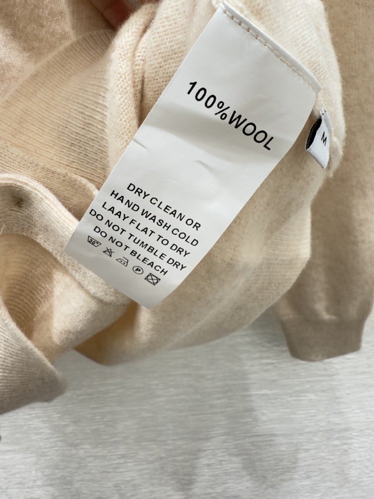 Вязаный кардиган с круглым вырезом и длинными рукавами фото 9