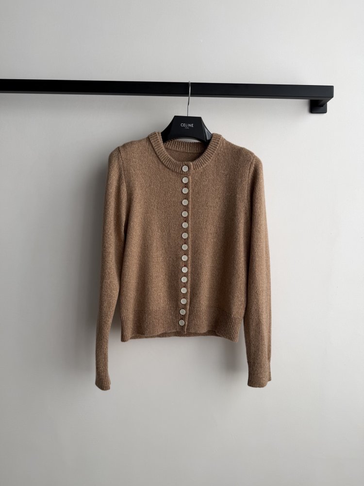 Knitted cardigan female