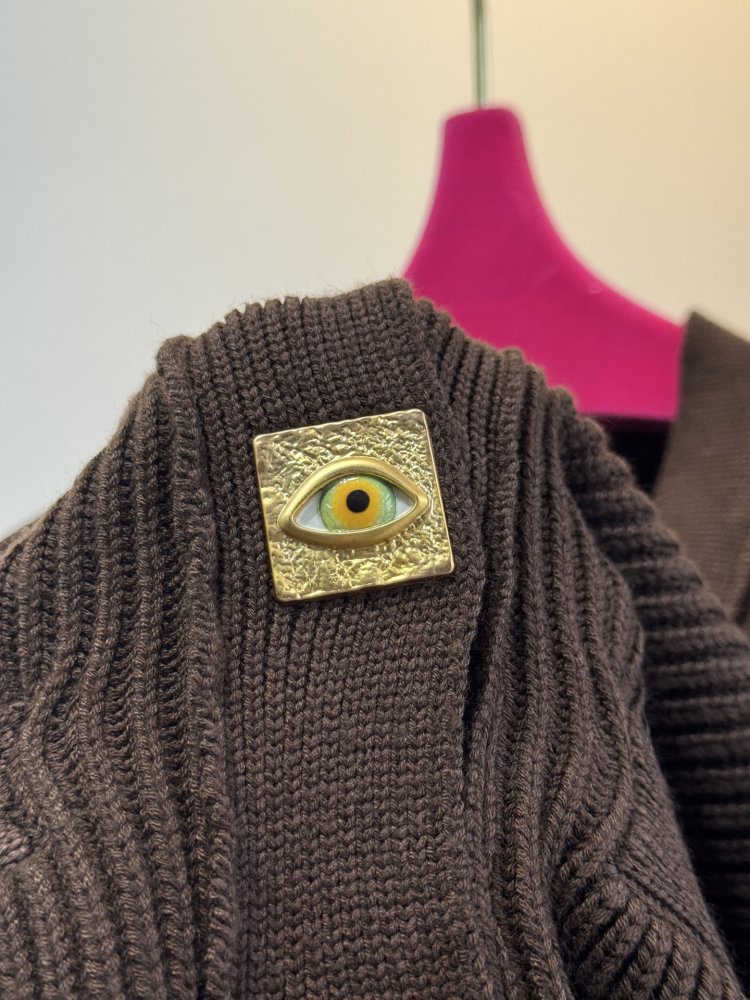 Вязаный кардиган женский фото 5