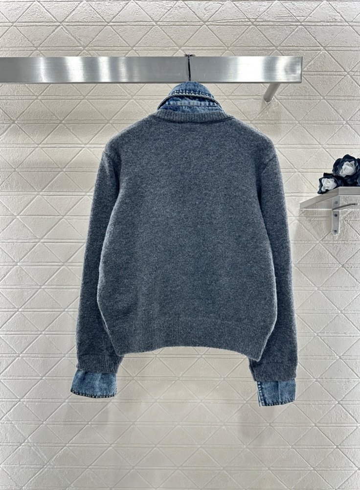 Knitted cardigan фото 2