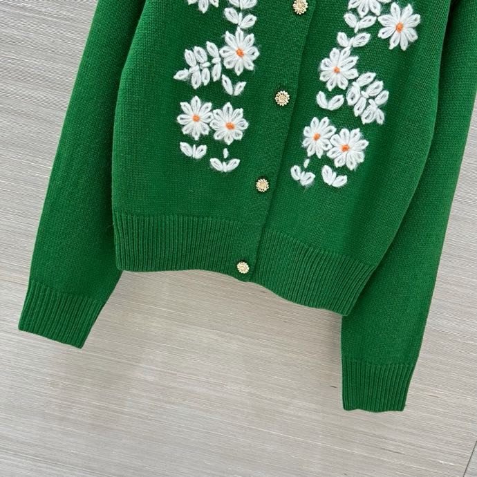 Вязаный кардиган фото 2