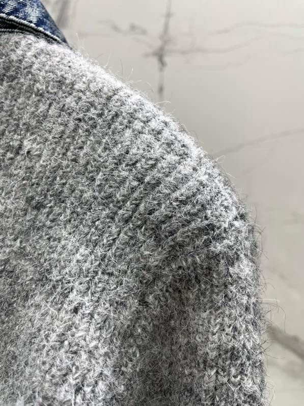 Вязаный кардиган фото 2