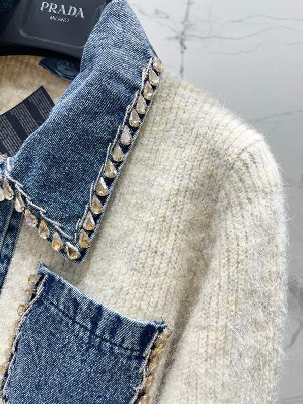 Вязаный кардиган фото 2