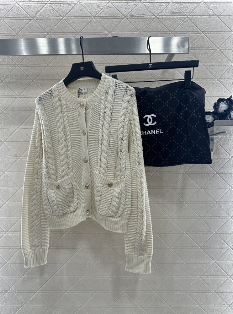 Вязаный кардиган фото 3