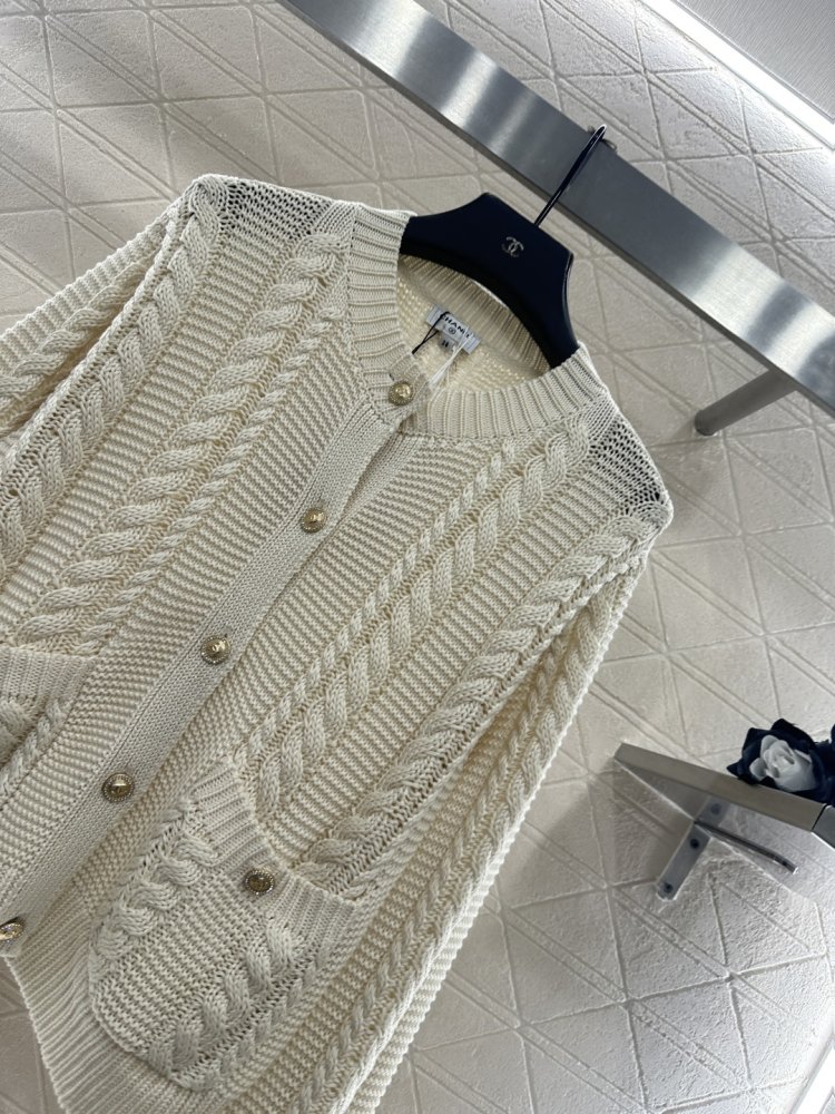 Вязаный кардиган фото 4