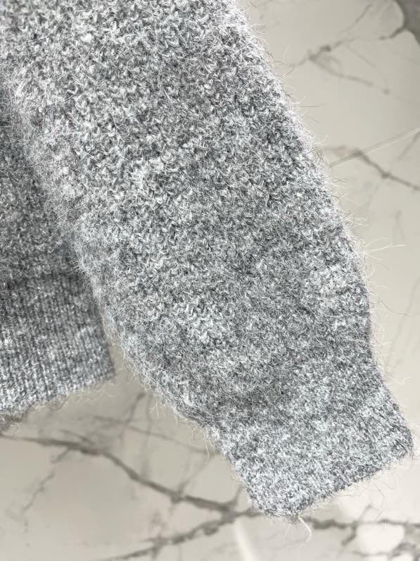 Вязаный кардиган фото 4