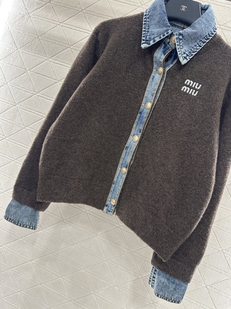 Knitted cardigan фото 5