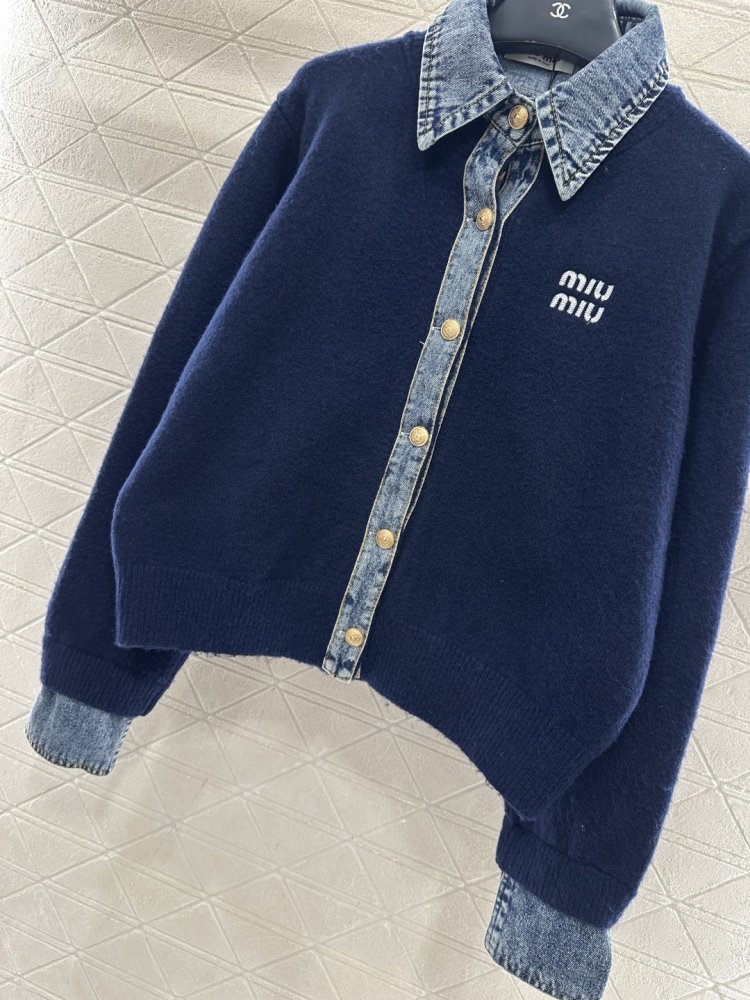 Knitted cardigan фото 5